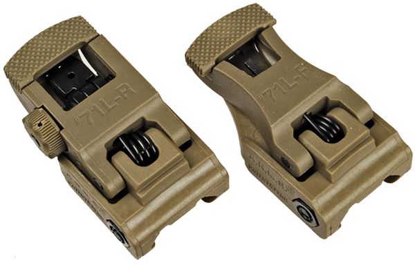 A.R.M.S. タイプ タフ コンバット ポリマーサイト セット DE