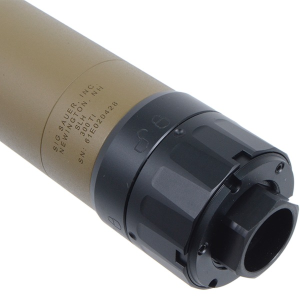BPW SLH 300 タイプ QDダミーサプレッサー&ハイダー(14mm 逆ネジ) セット デザートカラー