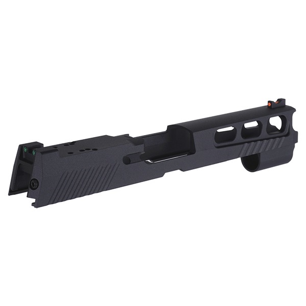 U-SHOT PH+ CNC アルミニウム 4.7インチ コンペティション スライド SIG AIR / VFC P320 シリーズ用 ブラック