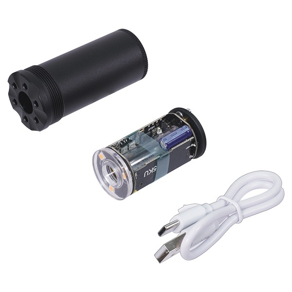 5KU SF Ryder-9 タイプ SPIRITFIRE トレーサー内蔵 サプレッサー ＆ トライラグマズル (14mm逆ネジ) ブラック