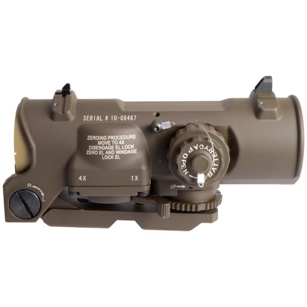 ELCAN Specter DR タイプ 1-4x 可変倍率 スコープ FDE DXバージョン