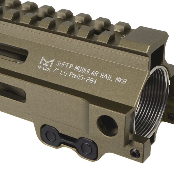 5KU GEISSELE SMR MK8 タイプ 7インチ M-LOK ハンドガード 電動＆GBB用