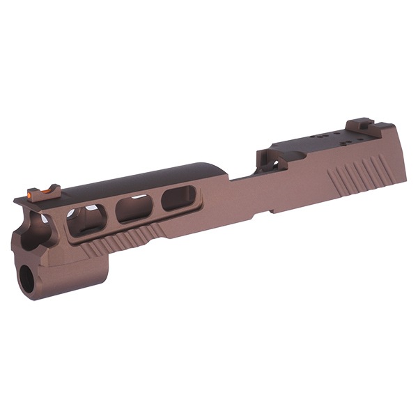 U-SHOT PH+ CNC アルミニウム 4.7インチ コンペティション スライド SIG AIR / VFC P320 シリーズ用 デザートカラー