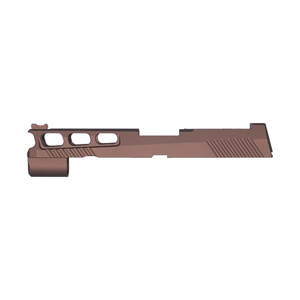 U-SHOT PH+ CNC アルミニウム 4.7インチ コンペティション スライド SIG AIR / VFC P320 シリーズ用 デザートカラー