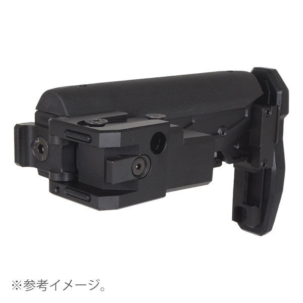 5KU KPYK CRC5002タイプ フォールディング テレスコピックストック GHK AKM(V3)用 ブラック
