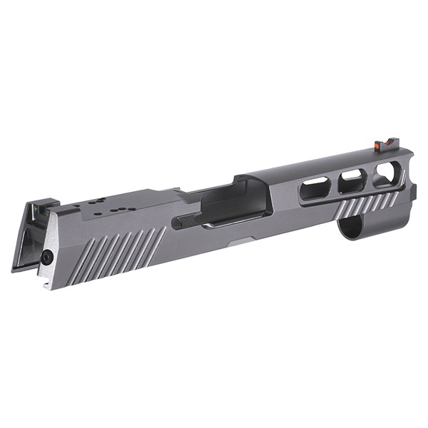 U-SHOT PH+ CNC アルミニウム 4.7インチ コンペティション スライド SIG AIR / VFC P320 シリーズ用 グレー