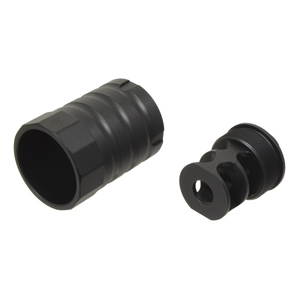 RGW JMACタイプ X12 マズルブレイク ＆ ブラストシールドセット(14mm逆ネジ)