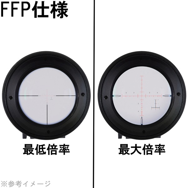 ARROW OPTICS NIGHTFORCE NXS 5-25X56 タイプ FFP MIL-R F1 ライフルスコープ マウントセット ブラック