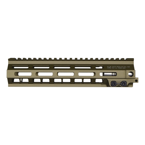 5KU GEISSELE SMR MK8 タイプ 9.5インチ M-LOK ハンドガード 電動＆GBB用 デザートカラー