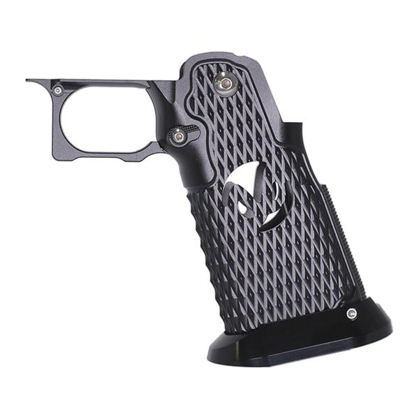 5KU Infinity タイプ CNC アルミニウム グリップ Type9 マルイ ハイキャパ シリーズ用 ブラック