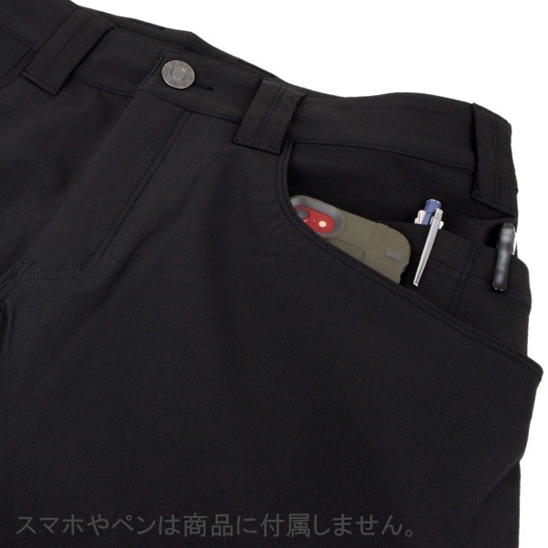 FLYYE DEFENSE PKT13 ソフトシェルパンツ ブラック