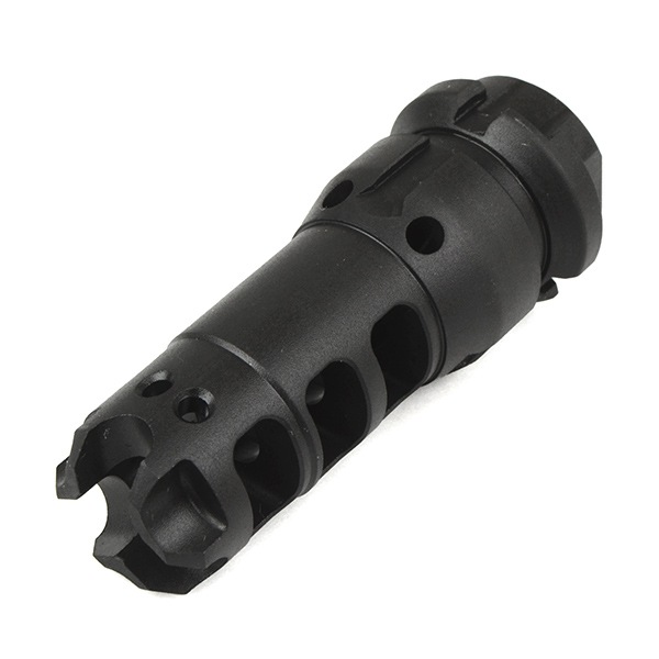 IRON AIRSOFT LANTACタイプ Dragon DeadAir KEYMO マズルブレーキ 14mm逆ネジ [2203H]