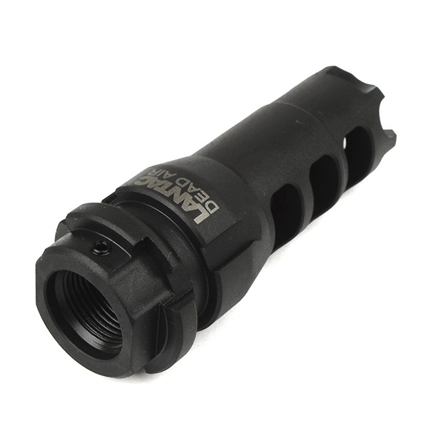IRON AIRSOFT LANTACタイプ Dragon DeadAir KEYMO マズルブレーキ 14mm逆ネジ [2203H]