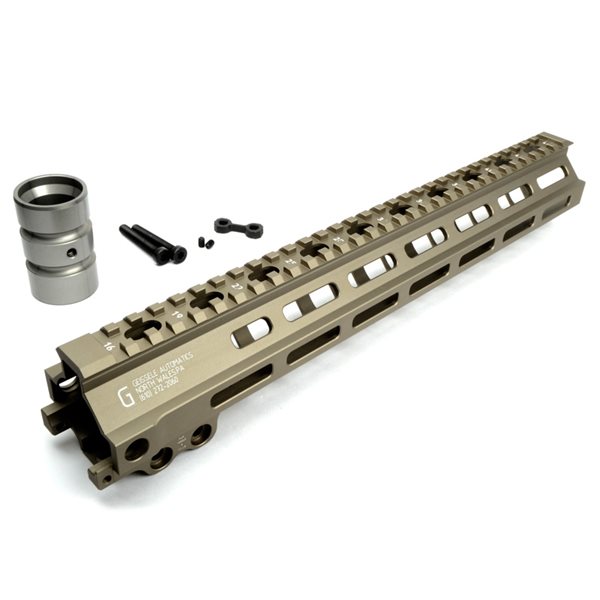 5KU GEISSELE SMR MK8 タイプ 13インチ M-LOK ハンドガード 電動＆GBB用 デザートカラー