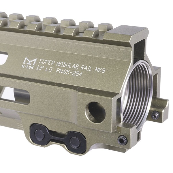 5KU GEISSELE SMR MK8 タイプ 13インチ M-LOK ハンドガード 電動＆GBB用 デザートカラー