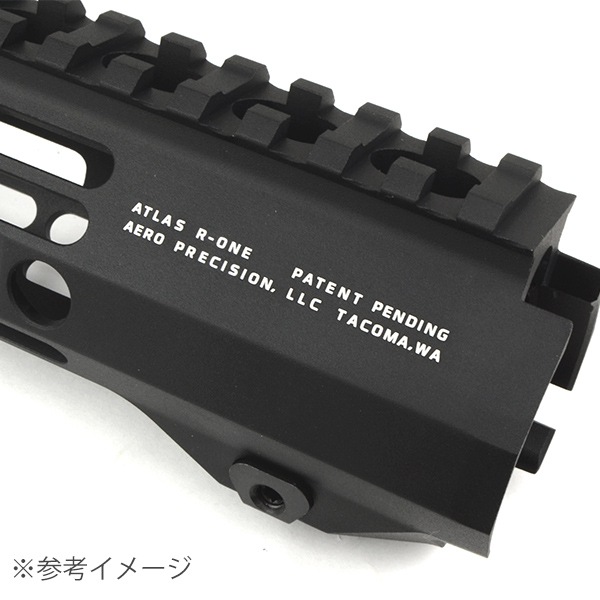IRON AIRSOFT AEROタイプ AR15 ATLAS R-ONE M-LOKハンドガード (PTW/GBB M4シリーズ用) 12.7インチ [2202B]