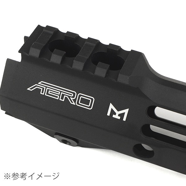 IRON AIRSOFT AEROタイプ AR15 ATLAS R-ONE M-LOKハンドガード (PTW/GBB M4シリーズ用) 12.7インチ [2202B]