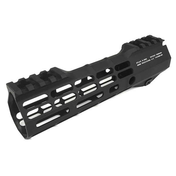 IRON AIRSOFT AEROタイプ AR15 ATLAS S-ONE M-LOKハンドガード (PTW/GBB M4シリーズ用) 7.3インチ [2202G]
