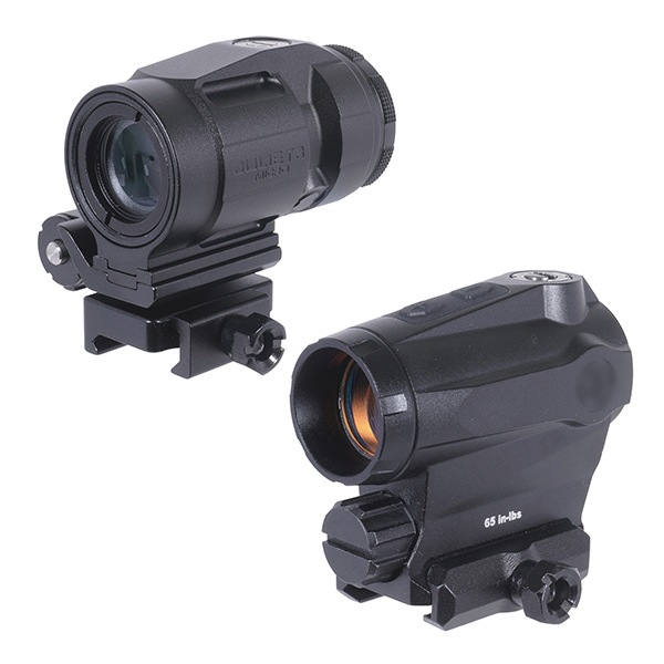 SIG SAUER ROMEO5XDR GEN2 タイプ 1X20ドットサイト ＆ JULIET3 タイプ マグニファイア セット ブラック