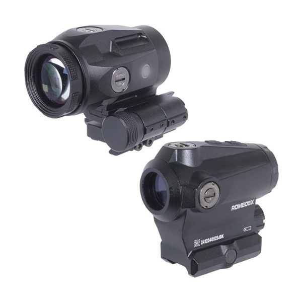 SIG SAUER ROMEO5XDR GEN2 タイプ 1X20ドットサイト ＆ JULIET3 タイプ マグニファイア セット ブラック