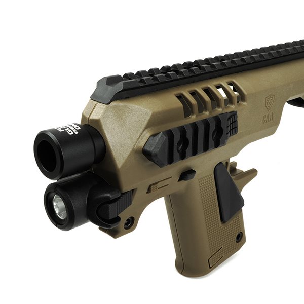 CAA タイプ Micro RONI コンバージョンキット Gen4 ライト付き for グロック デザートカラー