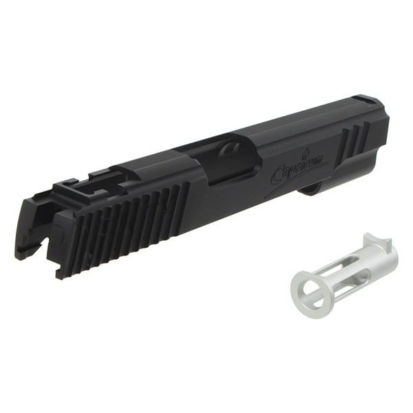5KU SV INFINITY Capsicum タイプ CNC アルミスライド マルイ Hi-CAPA/1911 シリーズ用 ブラック