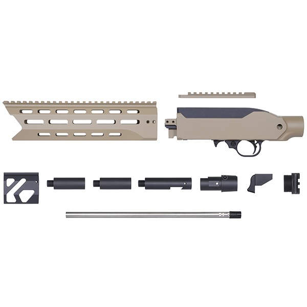 RGW X GBL KC02 タクティカルシャーシ DXビルドキット KJW KC02 GBB 用 10インチ Cerakote デザートカラー