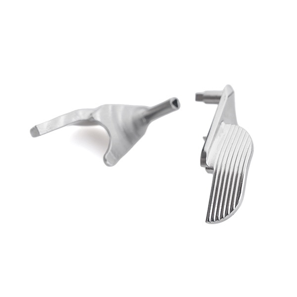 5KU ステンレススチール エクストラワイド アンビ サムセフティ 東京マルイ ハイキャパ用 シルバー