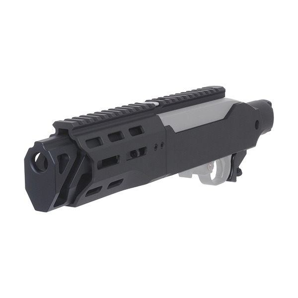 RGW X GBL KC02 タクティカルシャーシキット KJW KC02(10/22) GBB 用 4インチ Cerakote ブラック