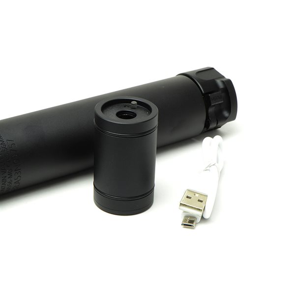 KINWA x 5KU トレーサー内蔵 SF SOCOM556-MG タイプ サプレッサー & ハイダー (14mm逆ネジ) ブラック