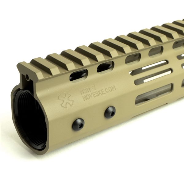 IRON AIRSOFT NOVESKEタイプ NSR 7inch M-LOKハンドガード セラコート