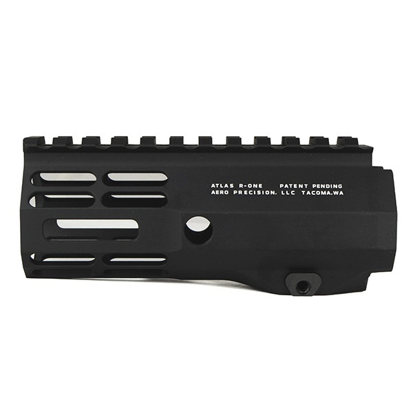 IRON AIRSOFT AEROタイプ AR15 ATLAS R-ONE M-LOKハンドガード (PTW/GBB M4シリーズ用) 4.8インチ [2202N]