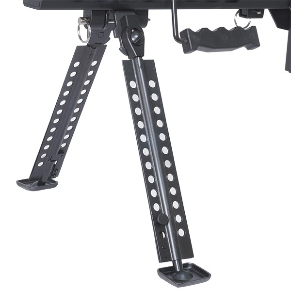 SNOW WOLF バレットM107 (対物ライフル) エアコッキングガン BARRETT FIREARMS ライセンス刻印ver ブラック