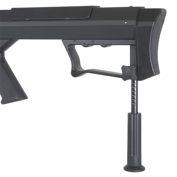 SNOW WOLF バレットM107 (対物ライフル) エアコッキングガン BARRETT FIREARMS ライセンス刻印ver ブラック