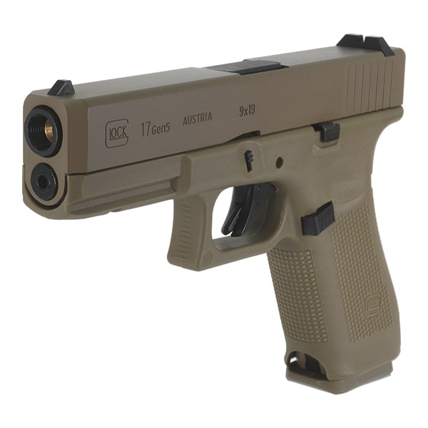 E&C 1102 GLOCK G17 Gen.5 ガスブローバック デザートカラー