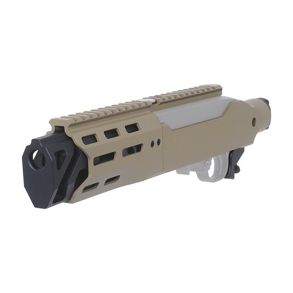 RGW X GBL KC02 タクティカルシャーシキット KJW KC02(10/22) GBB 用 4インチ Cerakote デザートカラー