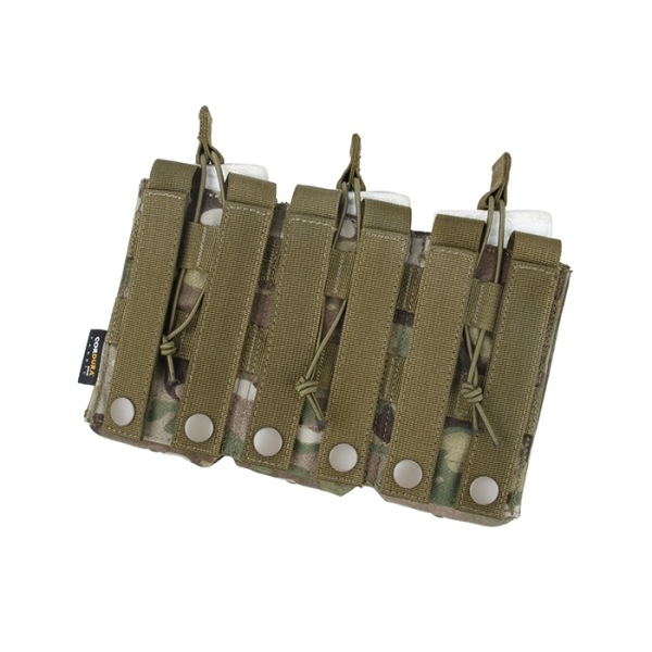 TMC トリプル MOLLE 556 マガジン ポーチ 【Multicam 