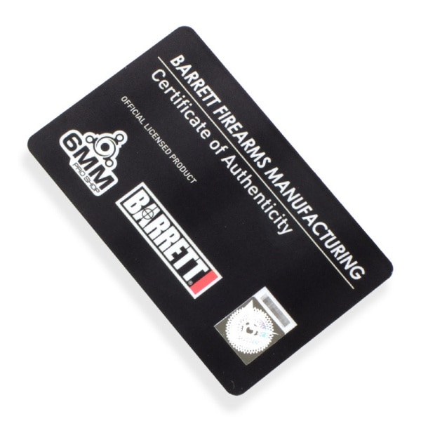 SNOW WOLF バレットM107 (対物ライフル) エアコッキングガン BARRETT FIREARMS ライセンス刻印ver デザートカラー