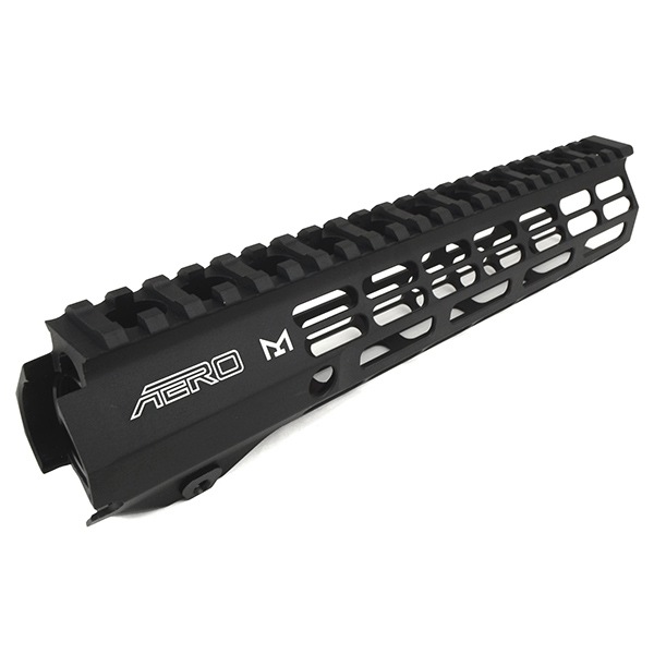 IRON AIRSOFT AEROタイプ AR15 ATLAS R-ONE M-LOKハンドガード (PTW/GBB M4シリーズ用) 9.3インチ [2202Q]