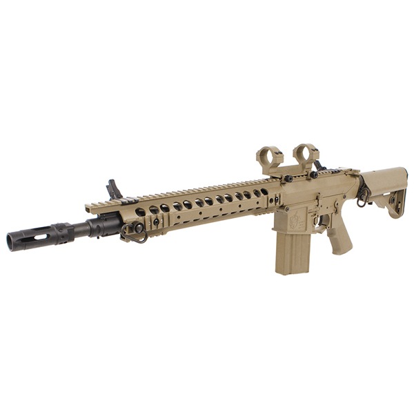 電動ガン タンカラー バッテリー・マガジン付き、エアコキスナイパー