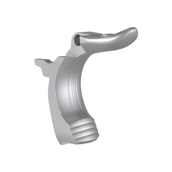 5KU アルミニウム グリップセフティ Type1 東京マルイ ハイキャパ用 シルバー