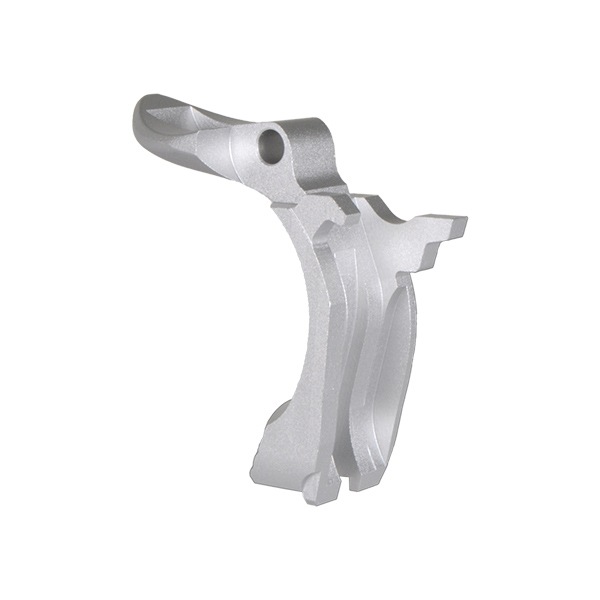 5KU アルミニウム グリップセフティ Type1 東京マルイ ハイキャパ用 シルバー