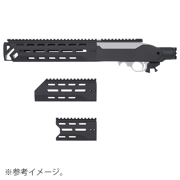 RGW X GBL KC02 タクティカルシャーシキット KJW KC02(10/22) GBB 用 4インチ Cerakote グレー