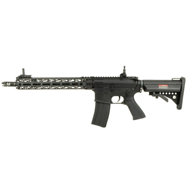 M4 M16 シャーク M-LOK ハンドガード 12.5インチ　ブラック Madbull Strike Industries CRUX M-LOKハンドガード HK416用