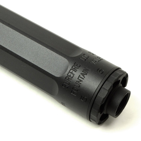 CTM Airsoft SFタイプ RYDER Ti2 ダミーサプレッサー (14mm逆ネジ) ブラック