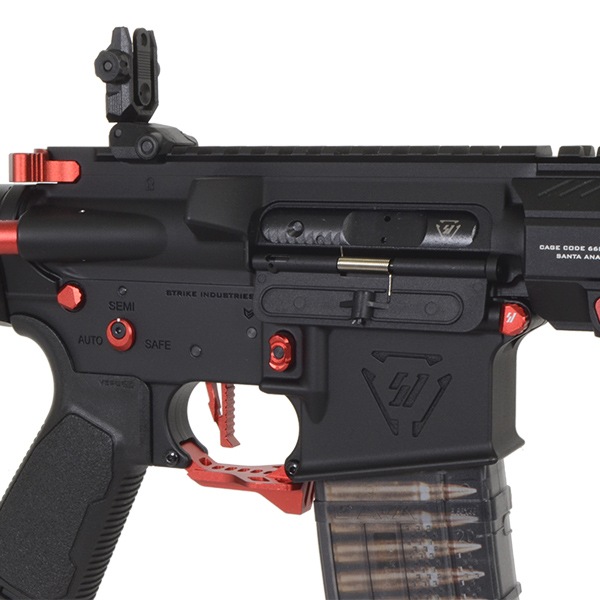 CGS EMG × T8 SP SYSTEMS STRIKE INDUSTRIES AR15 PDW ガスブローバック (SI Licensed) レッド
