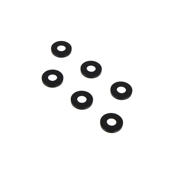 5KU スクリューワッシャーセット (6PCS) ZENIT SPORT ハンドガードシリーズ 用 ブラック