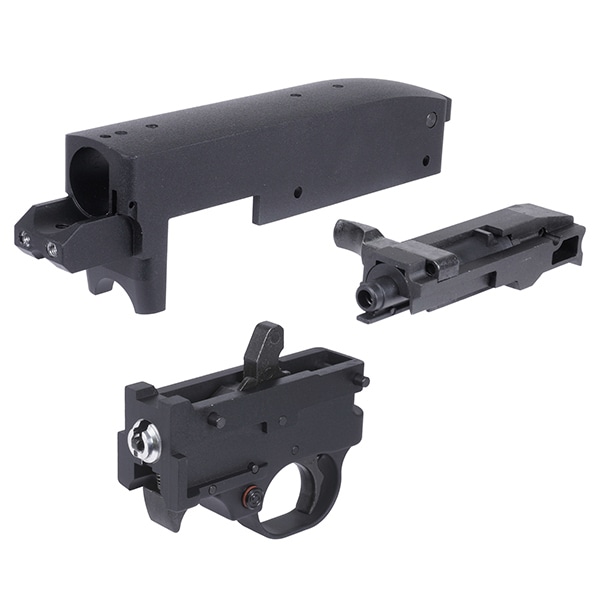 RGW X GBL KC02 タクティカルシャーシ DXビルドキット KJW KC02 GBB 用 7インチ Cerakote ブラック