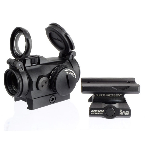 SOTAC T2 タイプ ドットサイト NEWバージョン + GEISSELE タイプ マウント セット ブラック