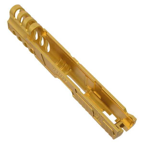 5KU SPEED CAT タイプ CNC アルミスライド マルイ Hi-CAPA/1911 シリーズ用 ゴールド